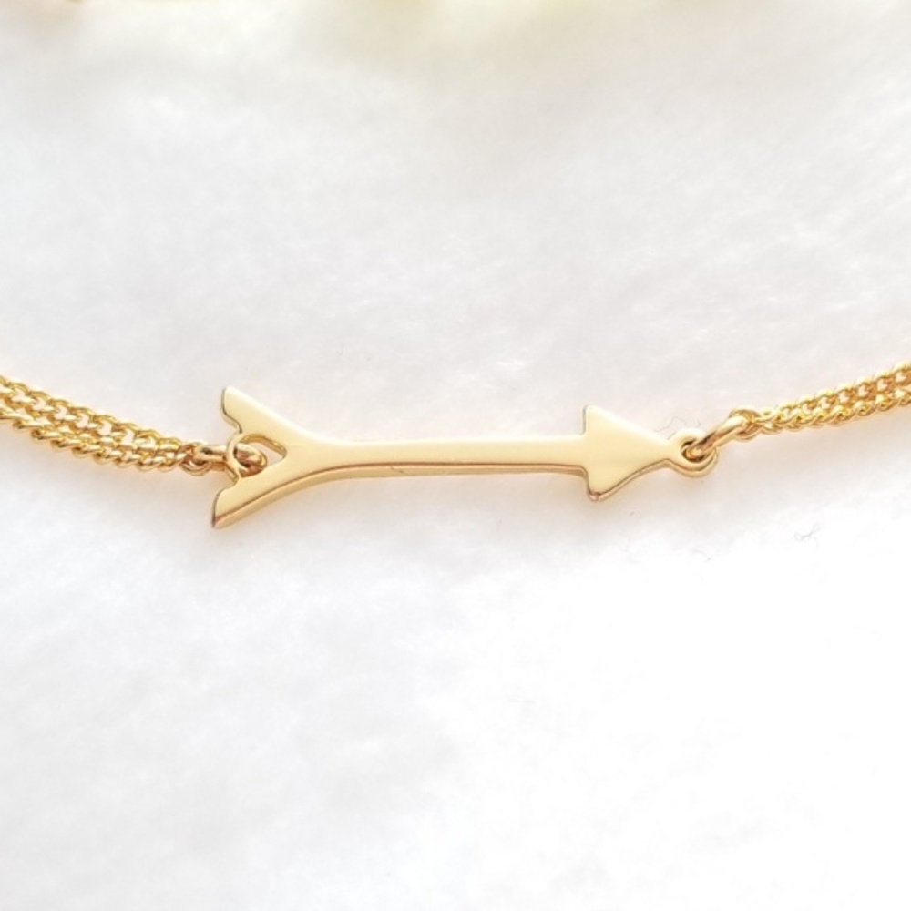Wishing Bracelet Arrow - Gold - Picture 4 of 5